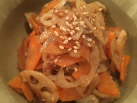 【れんこんきんぴら】ホッとする味♪